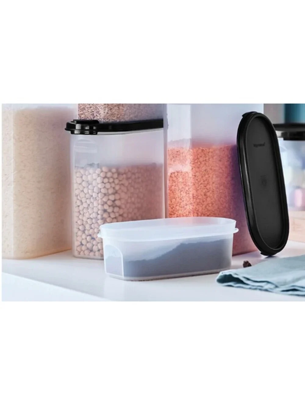 Tupperware Modular Mates Oval 1 Food Storage Container 2-cup / 500 mL
